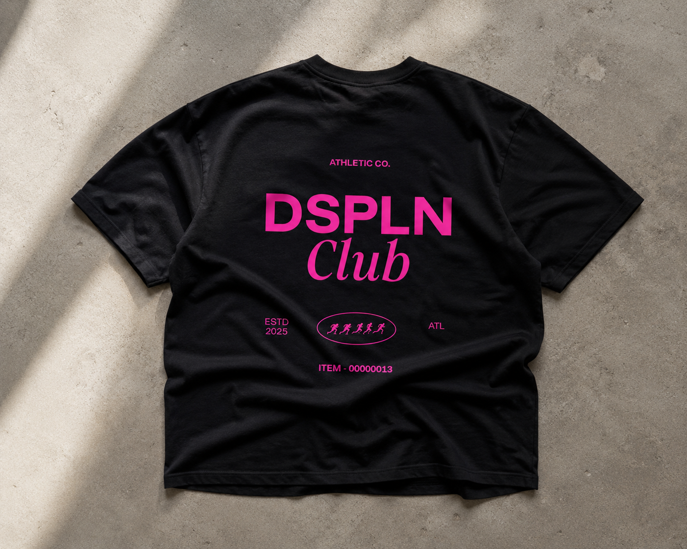DSPLN Club Tee — Black