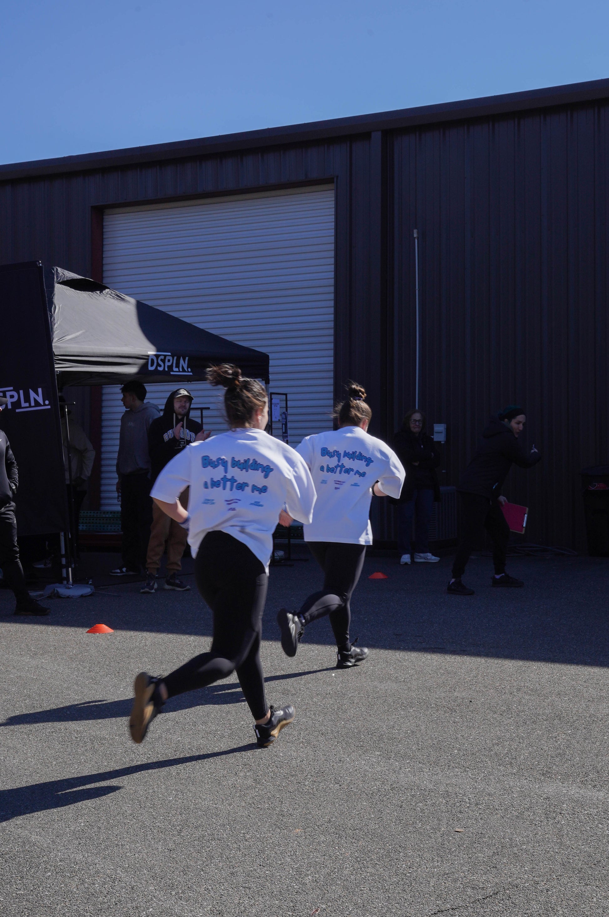 DSPLN Performance Tee - Busy building a Better me