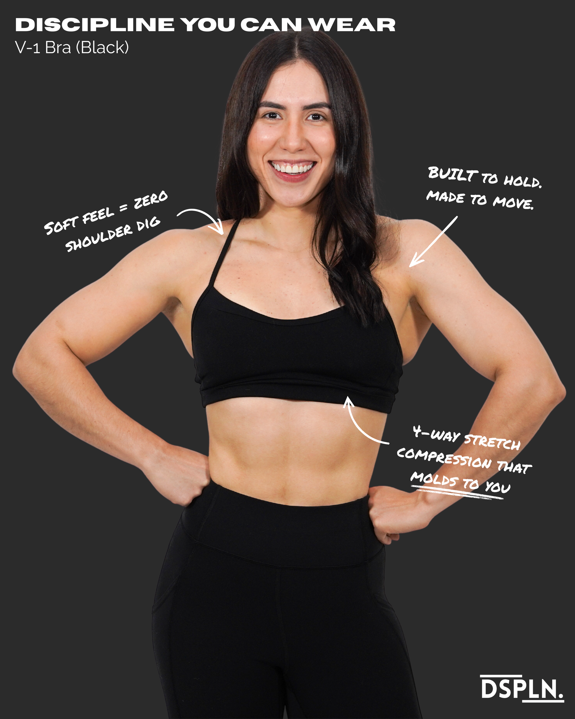 V1 Bra (Black)