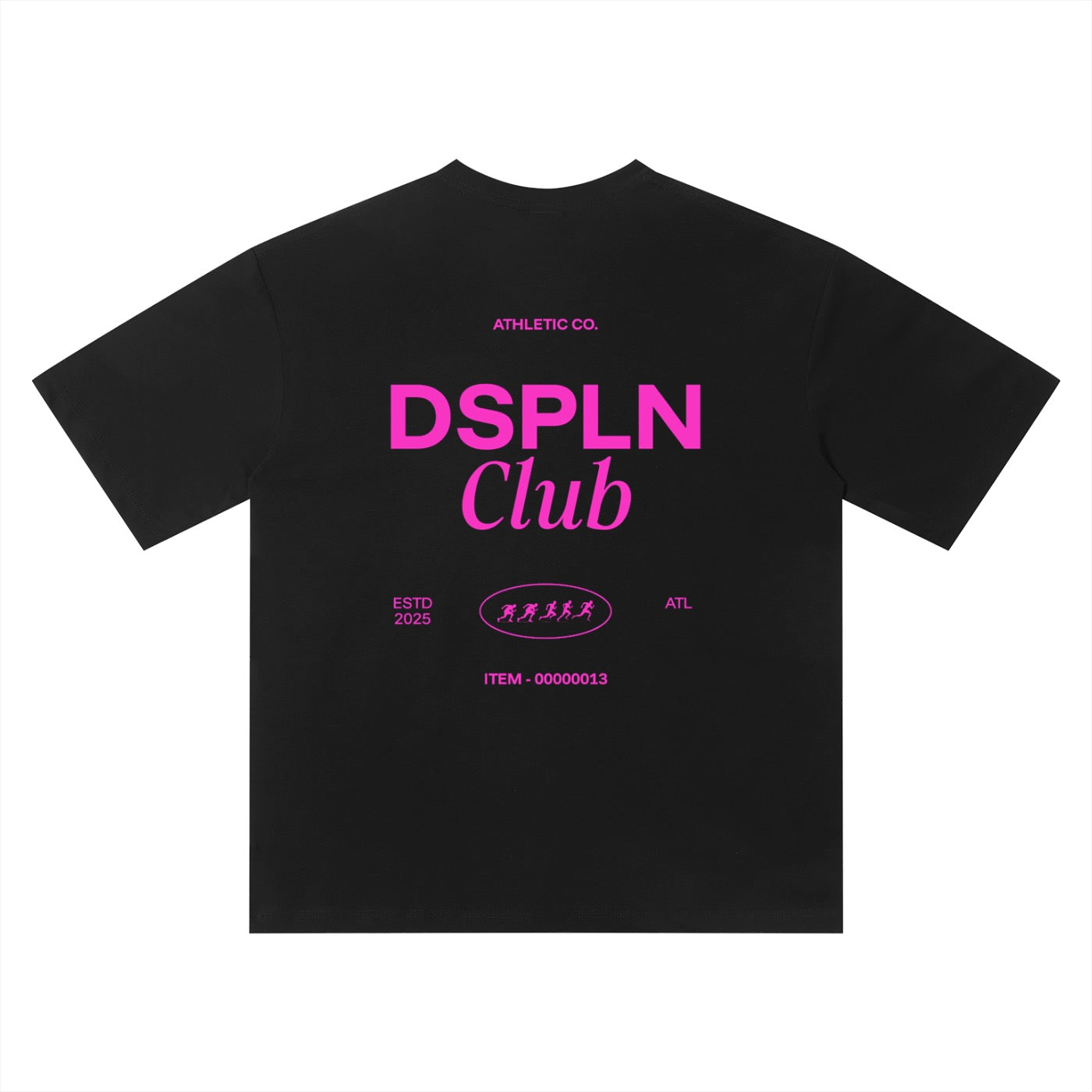 DSPLN CLUB - Tee V2 (Black)