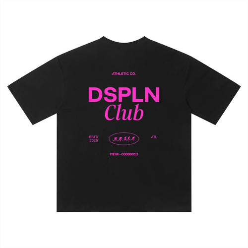 DSPLN CLUB - Tee V2 (Black)